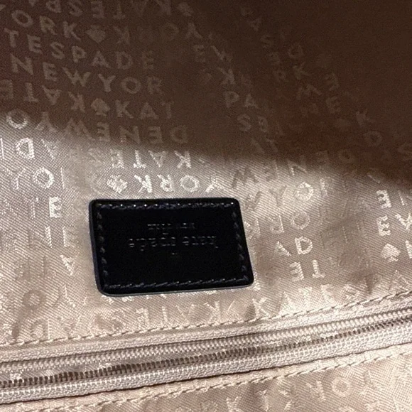 Kate Spade Shiny Black Tote Bag - Picture 8 of 8